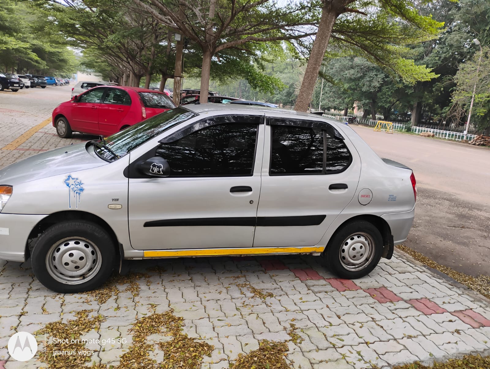 Alpha Cabs Trichy — diesel sedan at pickup point
